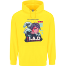 Music Vaporwave Anime Girl Emo SAD Childrens Kids Hoodie Yellow