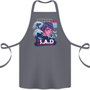 Music Vaporwave Anime Girl Emo SAD Cotton Apron 100% Organic Steel
