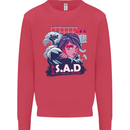 Music Vaporwave Anime Girl Emo SAD Kids Sweatshirt Jumper Heliconia