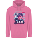 Music Vaporwave Anime Girl Emo SAD Mens 80% Cotton Hoodie Azelea