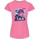 Music Vaporwave Anime Girl Emo SAD Womens Petite Cut T-Shirt Azalea