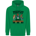 Music Weekend Forecast Alcohol Beer Mens 80% Cotton Hoodie Irish Green