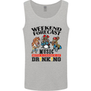 Music Weekend Forecast Alcohol Beer Mens Vest Tank Top Sports Grey
