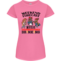 Music Weekend Forecast Alcohol Beer Womens Petite Cut T-Shirt Azalea