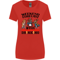 Music Weekend Forecast Alcohol Beer Womens Wider Cut T-Shirt Red