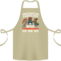 Music Weekend Funny Alcohol Beer Cotton Apron 100% Organic Khaki