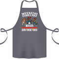 Music Weekend Funny Alcohol Beer Cotton Apron 100% Organic Steel