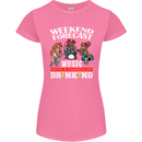 Music Weekend Funny Alcohol Beer Womens Petite Cut T-Shirt Azalea