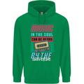 Music in the Soul Heard by the Universe Childrens Kids Hoodie Irish Green