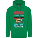 Music in the Soul Heard by the Universe Childrens Kids Hoodie Irish Green
