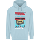 Music in the Soul Heard by the Universe Childrens Kids Hoodie Light Blue