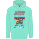 Music in the Soul Heard by the Universe Childrens Kids Hoodie Peppermint