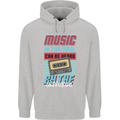 Music in the Soul Heard by the Universe Childrens Kids Hoodie Sports Grey