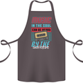 Music in the Soul Heard by the Universe Cotton Apron 100% Organic Dark Grey