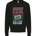 Music in the Soul Heard by the Universe Kids Sweatshirt Jumper Black