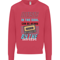 Music in the Soul Heard by the Universe Kids Sweatshirt Jumper Heliconia