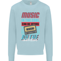 Music in the Soul Heard by the Universe Kids Sweatshirt Jumper Light Blue