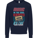 Music in the Soul Heard by the Universe Kids Sweatshirt Jumper Navy Blue