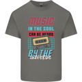 Music in the Soul Heard by the Universe Kids T-Shirt Childrens Charcoal
