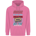 Music in the Soul Heard by the Universe Mens 80% Cotton Hoodie Azelea