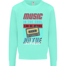 Music in the Soul Heard by the Universe Mens Sweatshirt Jumper Peppermint