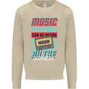 Music in the Soul Heard by the Universe Mens Sweatshirt Jumper Sand