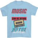 Music in the Soul Heard by the Universe Mens T-Shirt Cotton Gildan Light Blue