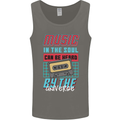 Music in the Soul Heard by the Universe Mens Vest Tank Top Charcoal