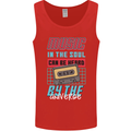 Music in the Soul Heard by the Universe Mens Vest Tank Top Red