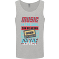 Music in the Soul Heard by the Universe Mens Vest Tank Top Sports Grey