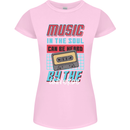 Music in the Soul Heard by the Universe Womens Petite Cut T-Shirt Light Pink