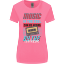 Music in the Soul Heard by the Universe Womens Wider Cut T-Shirt Azalea