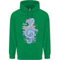 Musical Keyboard Dragon Childrens Kids Hoodie Irish Green