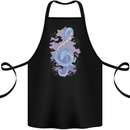 Musical Keyboard Dragon Cotton Apron 100% Organic Black