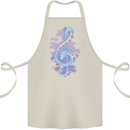 Musical Keyboard Dragon Cotton Apron 100% Organic Natural