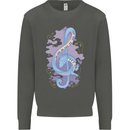 Musical Keyboard Dragon Kids Sweatshirt Jumper Storm Grey