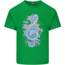 Musical Keyboard Dragon Kids T-Shirt Childrens Irish Green