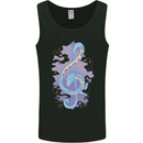 Musical Keyboard Dragon Mens Vest Tank Top Black