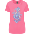 Musical Keyboard Dragon Womens Wider Cut T-Shirt Azalea