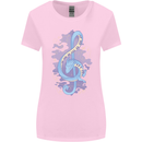 Musical Keyboard Dragon Womens Wider Cut T-Shirt Light Pink