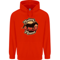 Mustang Mama Equestrian Horse Childrens Kids Hoodie Bright Red