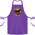 Mustang Mama Equestrian Horse Cotton Apron 100% Organic Purple