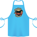 Mustang Mama Equestrian Horse Cotton Apron 100% Organic Turquoise