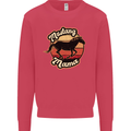 Mustang Mama Equestrian Horse Kids Sweatshirt Jumper Heliconia