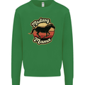 Mustang Mama Equestrian Horse Kids Sweatshirt Jumper Irish Green