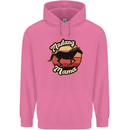Mustang Mama Equestrian Horse Mens 80% Cotton Hoodie Azelea