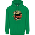 Mustang Mama Equestrian Horse Mens 80% Cotton Hoodie Irish Green