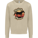 Mustang Mama Equestrian Horse Mens Sweatshirt Jumper Sand