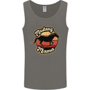 Mustang Mama Equestrian Horse Mens Vest Tank Top Charcoal