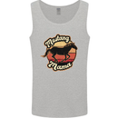 Mustang Mama Equestrian Horse Mens Vest Tank Top Sports Grey